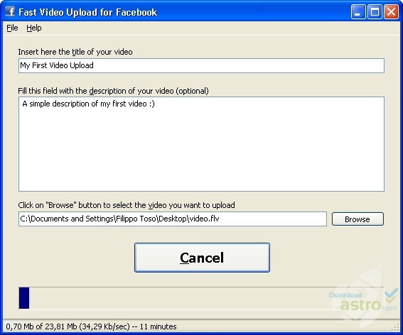 How to download videos uploaded on facebook